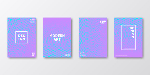 宣传册模板布局，蓝色封面设计，企业年度报告，传单，杂志图片下载