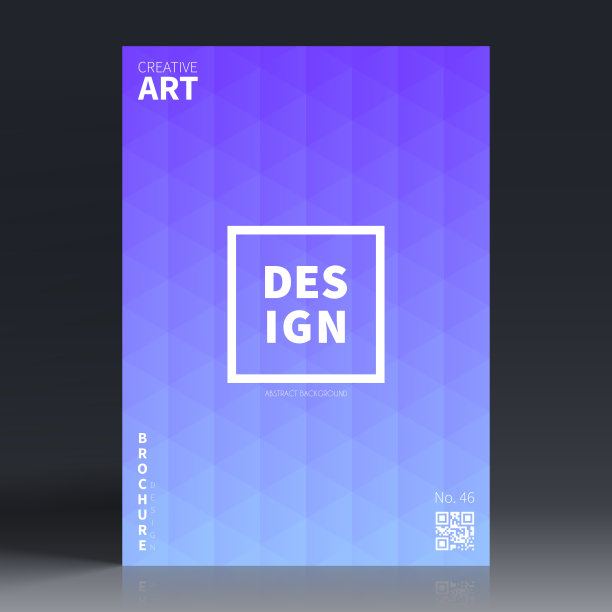 宣传册模板布局，蓝色封面设计，企业年度报告，传单，杂志图片下载