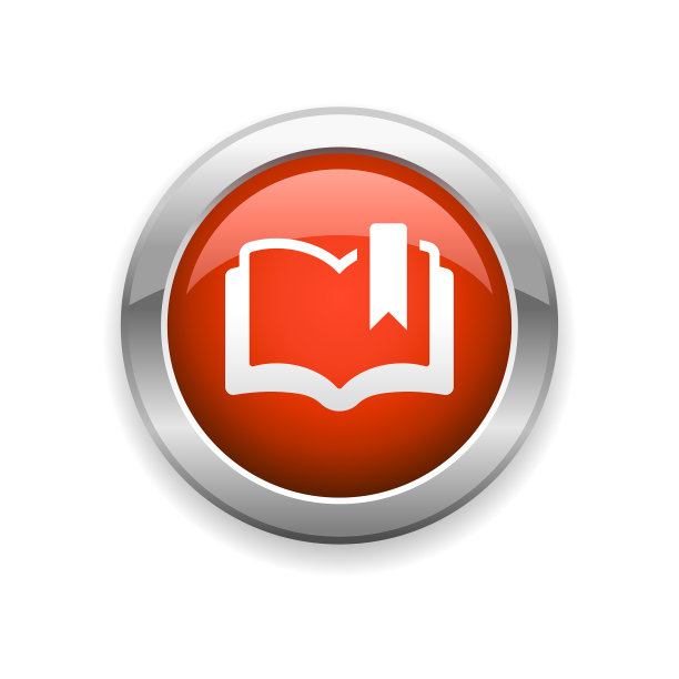 书和书签光滑的图标图片下载