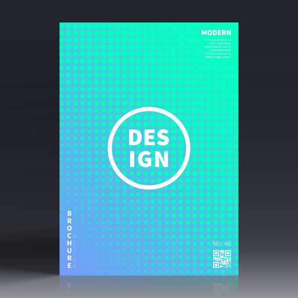 宣传册模板布局，蓝色封面设计，企业年度报告，传单，杂志图片下载