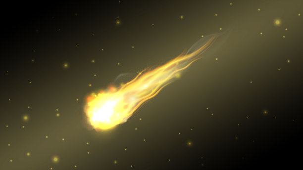 夜晚闪烁星空背景图片下载