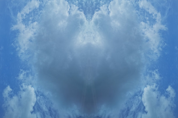 看起来像心形的云图片下载