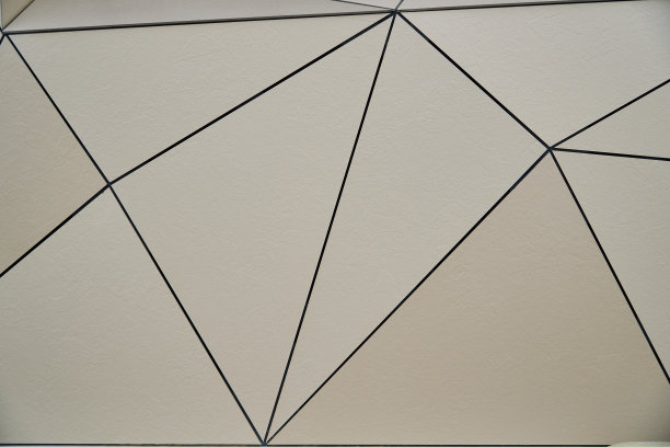 三角形的墙面图案。三角形的背景图片下载