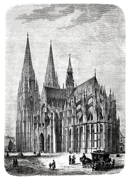 在科隆大教堂图片下载