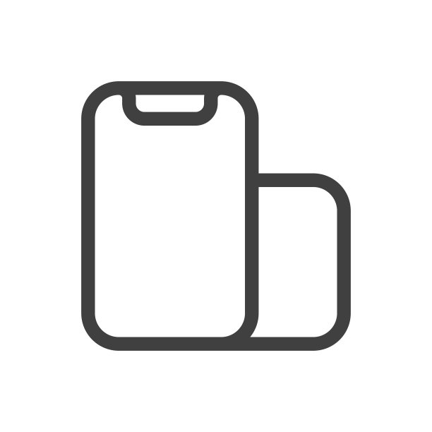 智能手机，屏幕旋转线矢量图标在白色背景。可编辑的中风。像素完美。移动和网络。轮廓矢量图形。图片下载