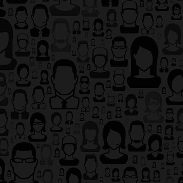 抽象的黑色背景-人的模式图片下载