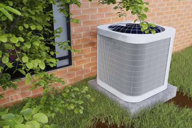 室外空调3d渲染图片下载