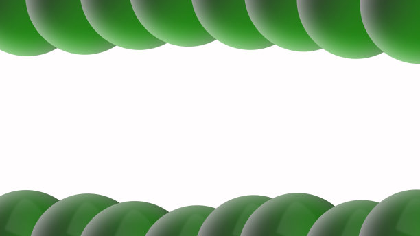 4k绿色气球生日快乐抽象背景图片下载