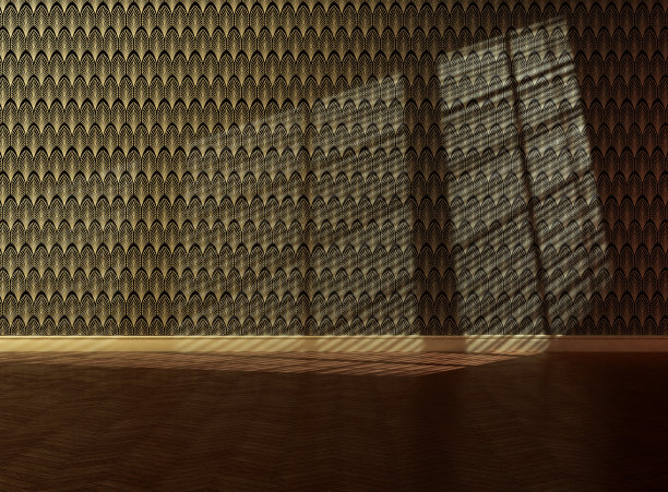 空的装饰艺术房间图片下载