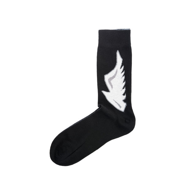 黑色男袜，纺织厂针织棉制品图片下载