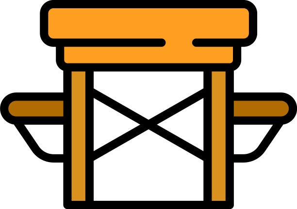 金属桌图标平图片下载