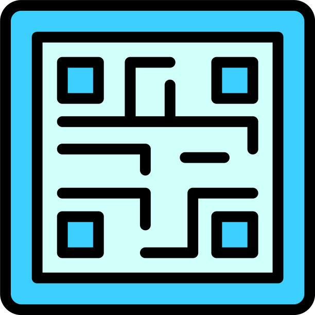 代码阅读器图标（扁平风格）图片下载
