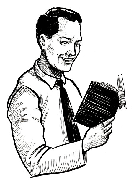 正在读书的人图片下载