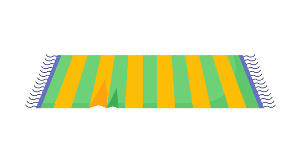 地毯为家庭矢量概念图片下载