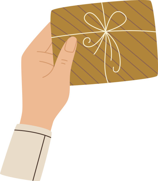 470年_elements_hands_holding_gift_box图片下载