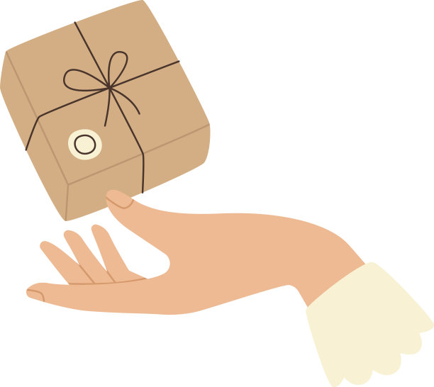 470年_elements_hands_holding_gift_box图片下载
