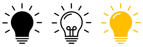 灯泡图标图片下载