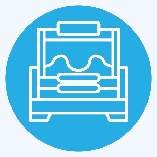 图标窝。与蜂房符号有关。蓝眼睛的风格。简单的设计可编辑。简单的说明图片下载