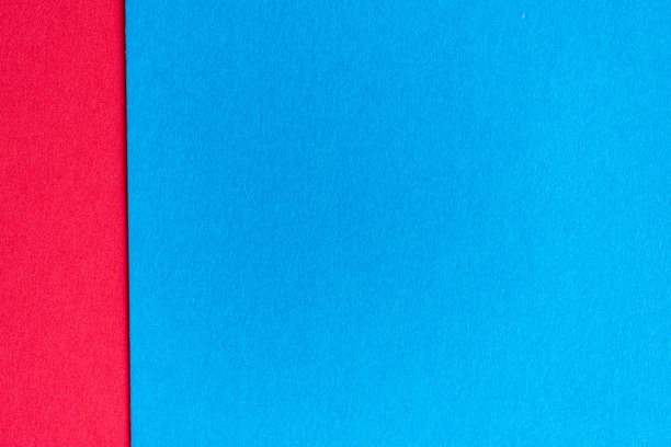 蓝色和红色的画纸图片下载