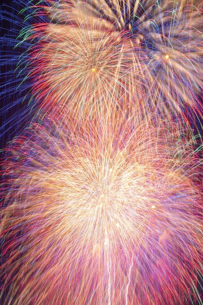 夏季烟花汇演图片下载