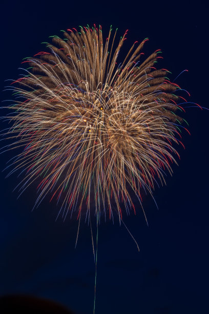 夏季烟花汇演图片下载