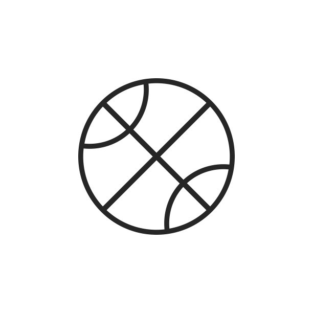 篮球，运动线图标。可编辑的中风。像素完美。移动和网络。图片下载