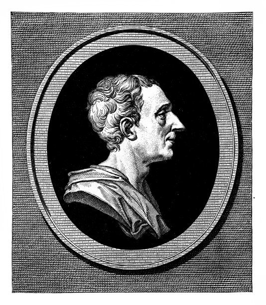 Charles-Louis de Secondat, Baron de La Brède et de Montesquieu，一般简称为孟德斯鸠，是法国法官、文学家、历史学家和政治哲学家图片下载