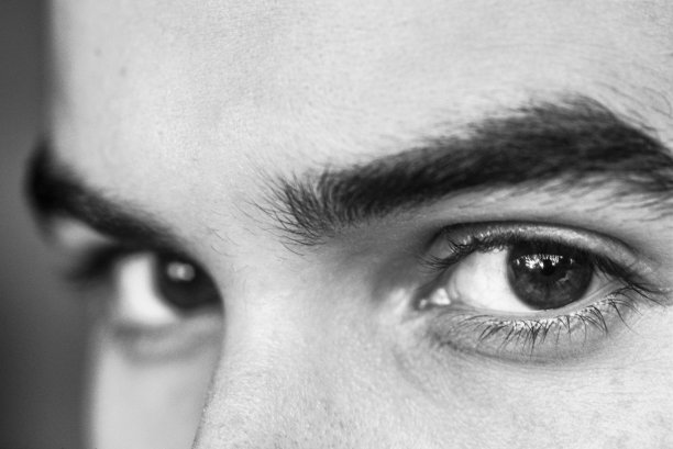 人眼睛的特写图片下载