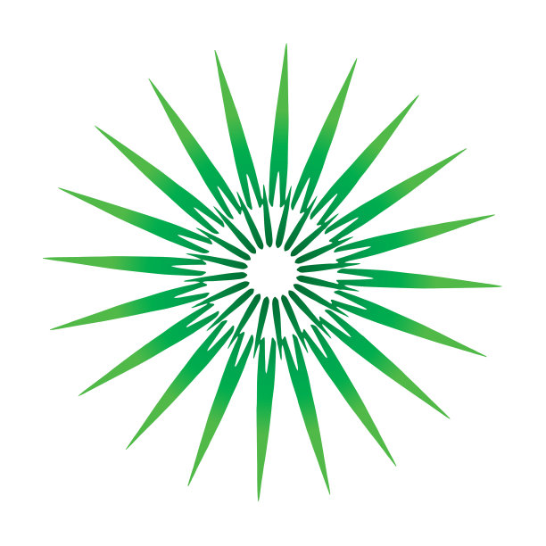 径向对称爆设计元素图片下载