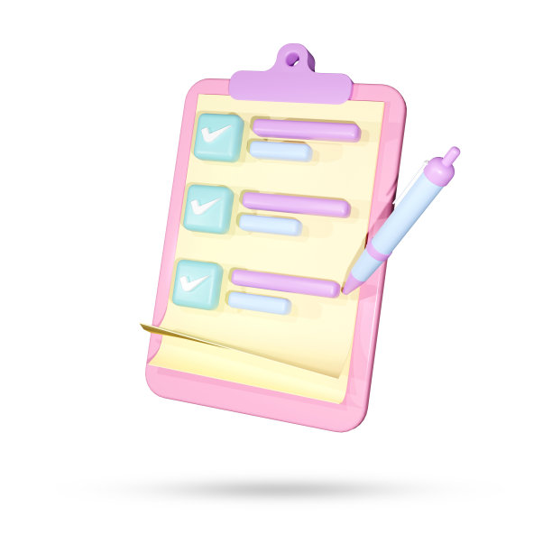 3d渲染商业或金融，紫色图标，3d图标集图片下载