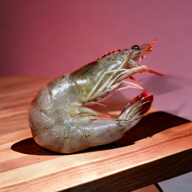 新鲜的虾、虾、海鲜图片下载