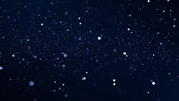 蓝色尘埃抽象光散景运动标题电影背景图片下载