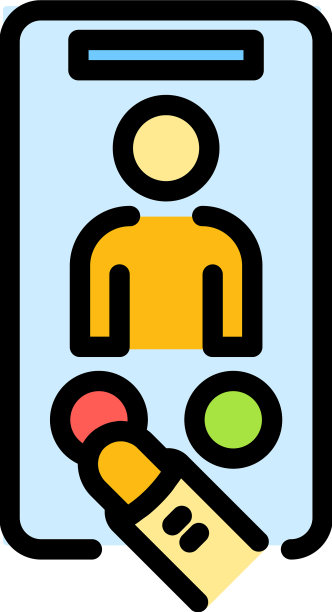 电话视频通话图标平坦图片下载