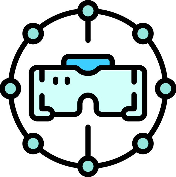 Vr头显图标扁平图片下载