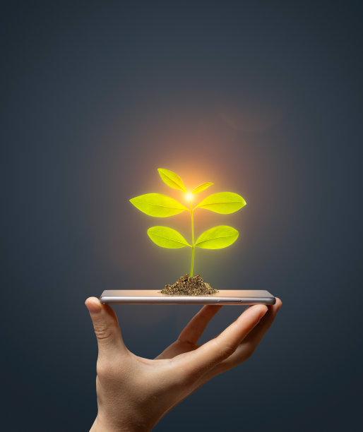 智能手机上新的生活符号图片下载