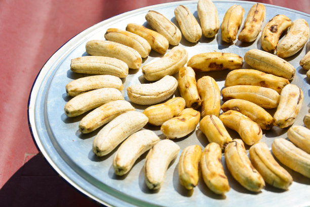 晒干香蕉，用各种方法腌制香蕉图片下载