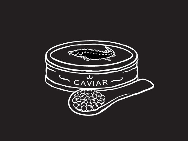 鱼子酱图片下载