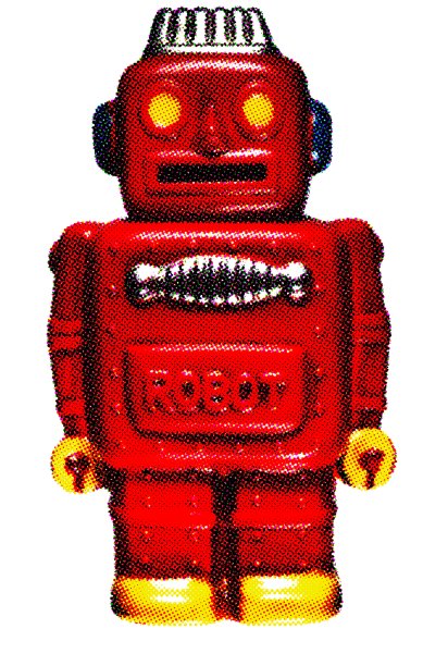 红色机器人图片下载