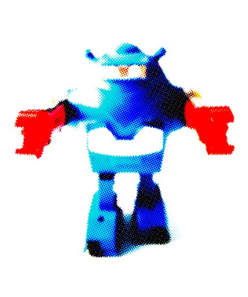 蓝红机器人图片下载