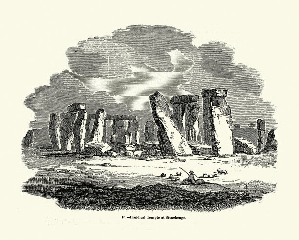 巨石阵是英国威尔特郡的史前纪念碑图片下载