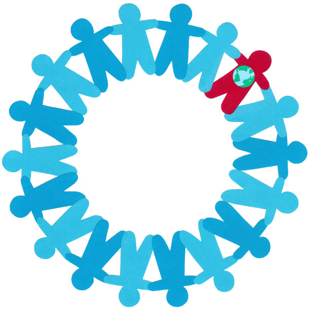 红色的全球的男孩图片下载