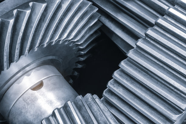 齿轮传动变速箱，工业概念图片下载