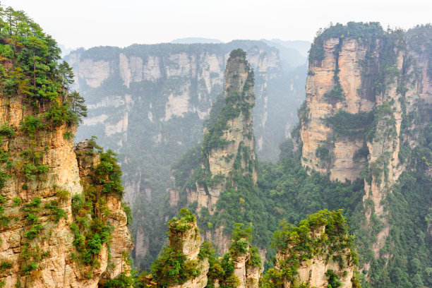 石英砂岩柱(阿凡达山脉)图片下载