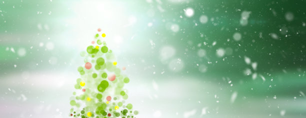 抽象的圣诞树图片下载