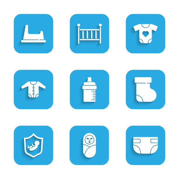 婴儿奶瓶，新生儿襁褓图片下载