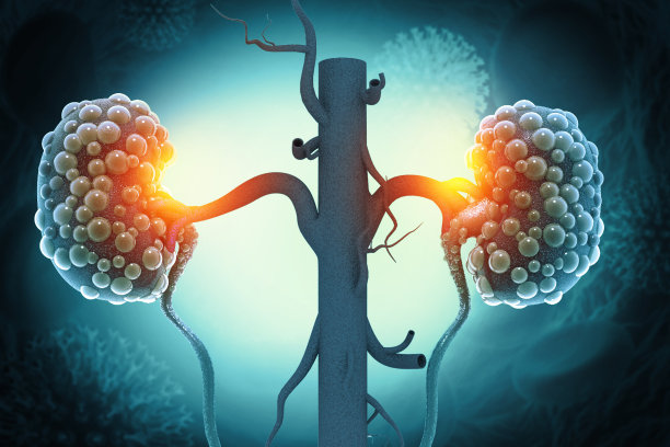 慢性肾脏疾病。三维演示图片下载