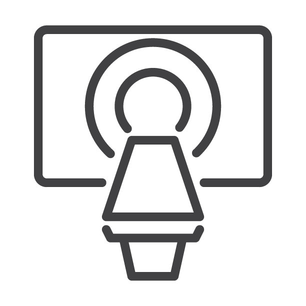 计算机断层扫描线性图标图片下载