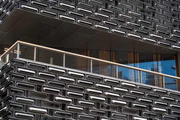 香港历史建筑大馆现代建筑正面特写图片下载