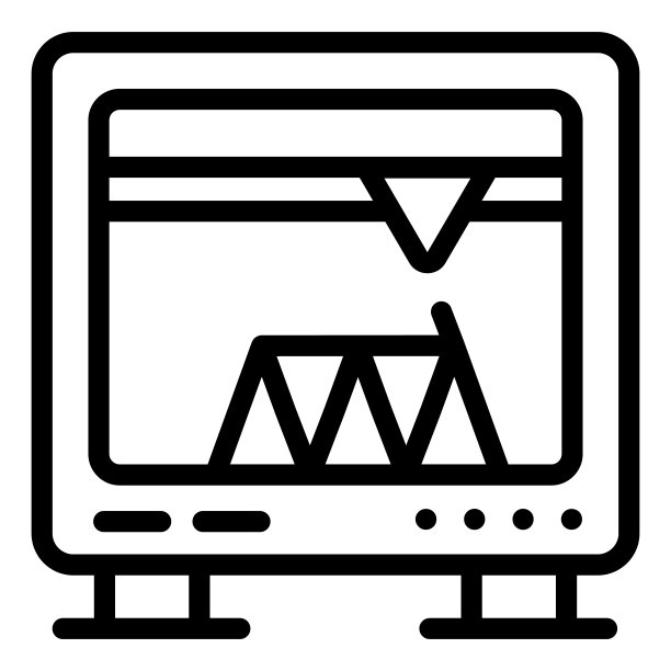 3D打印线条图标。3D打印过程矢量插图隔离在白色。3d打印机工作轮廓样式设计和应用程序。图片下载