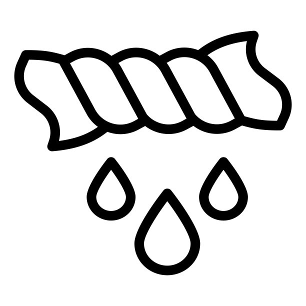 桌布在桌子上的线条图标。餐馆桌子矢量插图隔离在白色。圆桌轮廓样式设计和应用程序。图片下载